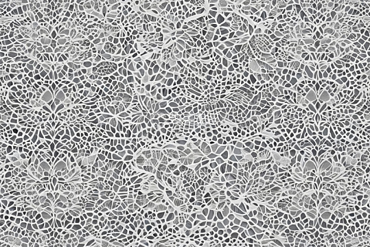 白色蕾丝花纹图案背景