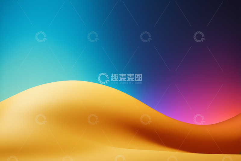 高清大图下载【趣麦麦图】渐变色彩抽象背景图