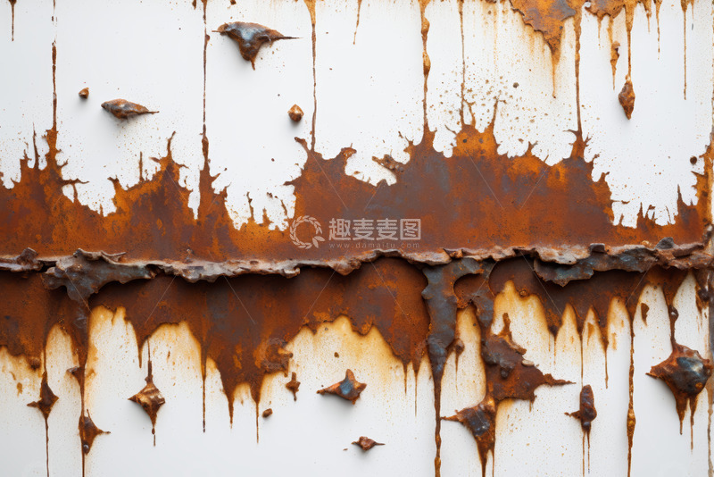 高清大图下载【趣麦麦图】生锈金属表面纹理特写