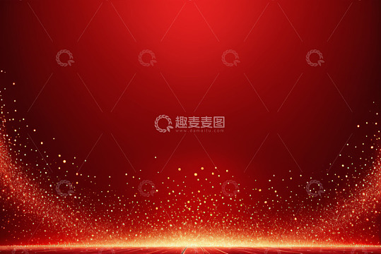 红色粒子背景素材
