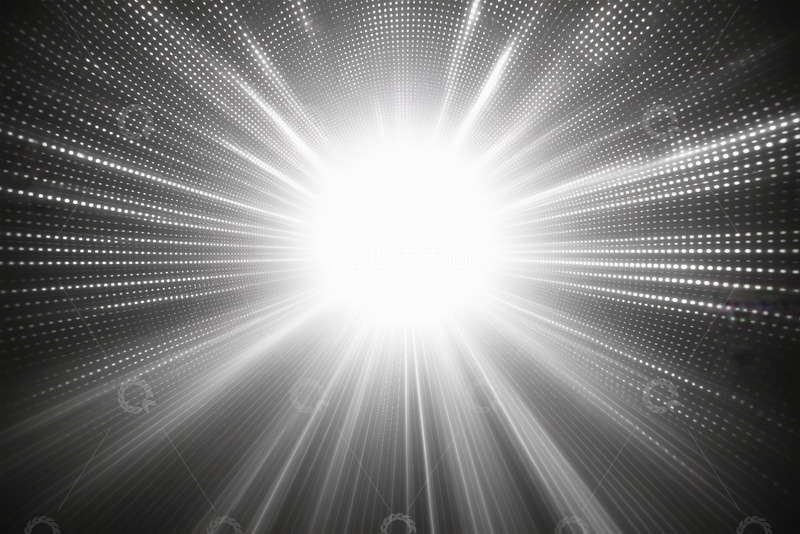 高清大图下载【趣麦麦图】放射状发光抽象背景