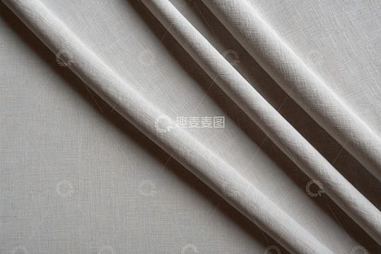 浅灰色织物纹理细节