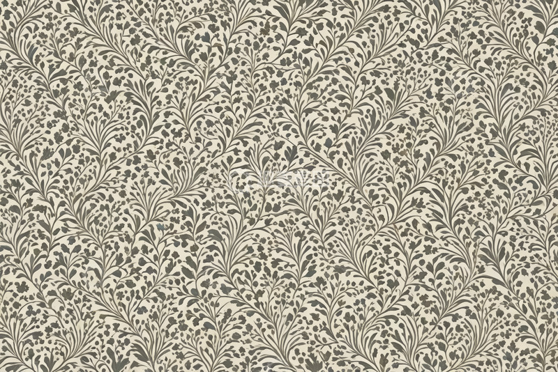 高清大图下载【趣麦麦图】复古花卉图案装饰背景