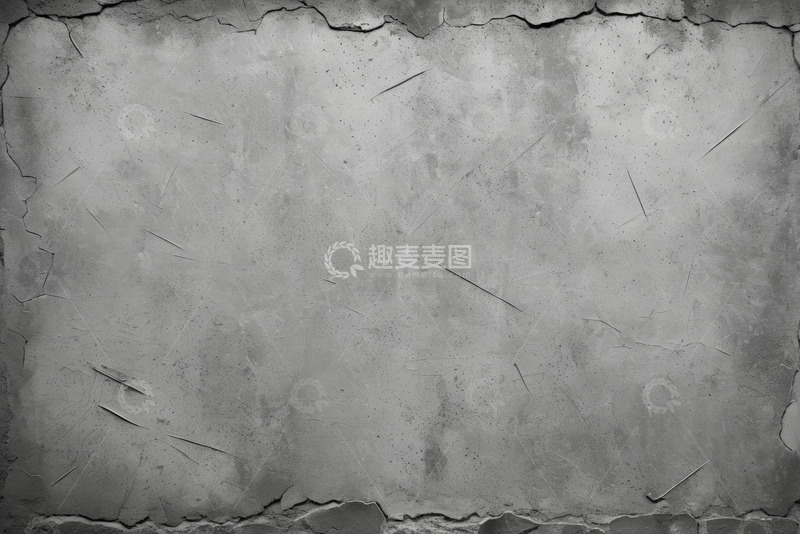 高清大图下载【趣麦麦图】灰色纹理破旧墙面背景