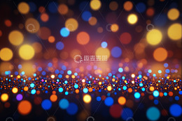梦幻光斑抽象背景素材