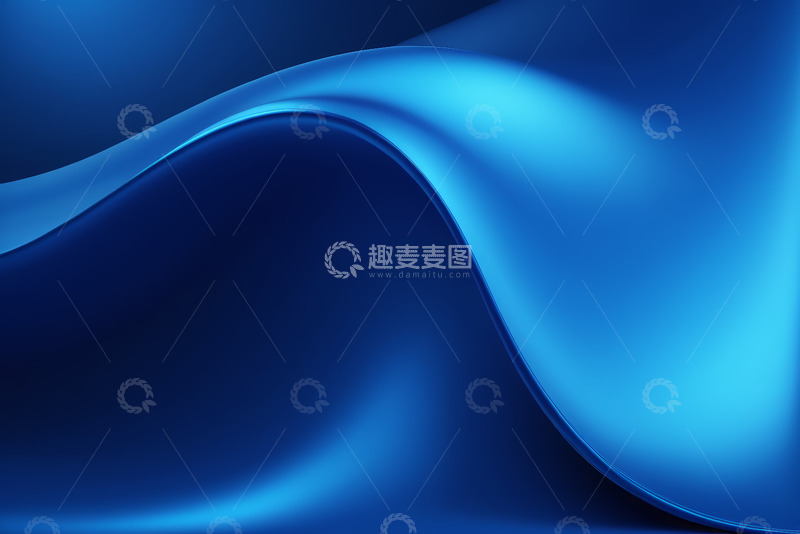 高清大图下载【趣麦麦图】蓝色抽象背景图案