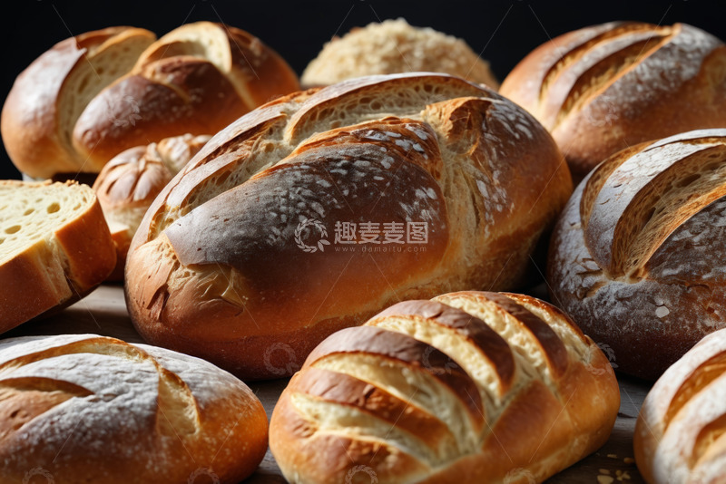 高清大图下载【趣麦麦图】多款面包特写