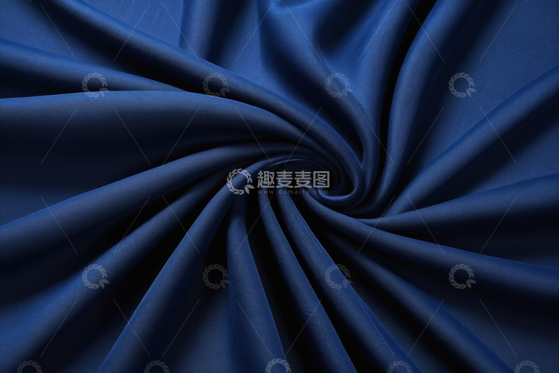 高清大图下载【趣麦麦图】蓝色织物纹理特写