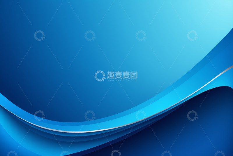 高清大图下载【趣麦麦图】蓝色渐变抽象背景素材