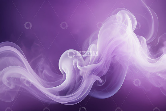 紫色背景流动烟雾素材