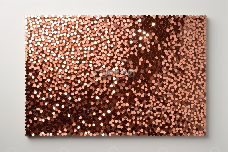 高清大图下载【趣麦麦图】玫瑰金色亮片背景素材