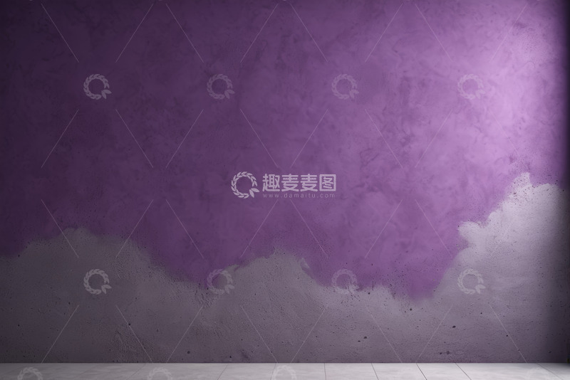高清大图下载【趣麦麦图】紫色墙面背景素材