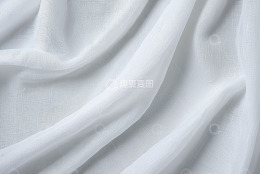 白色织物纹理特写