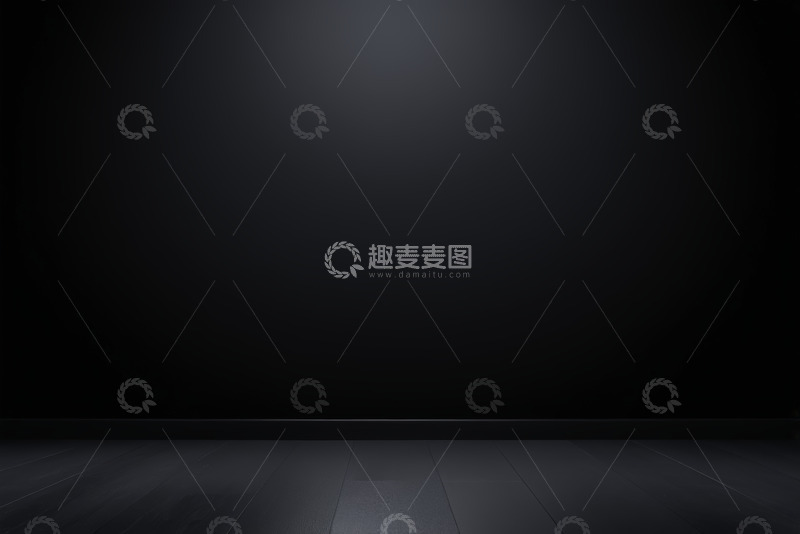 高清大图下载【趣麦麦图】黑色背景室内场景