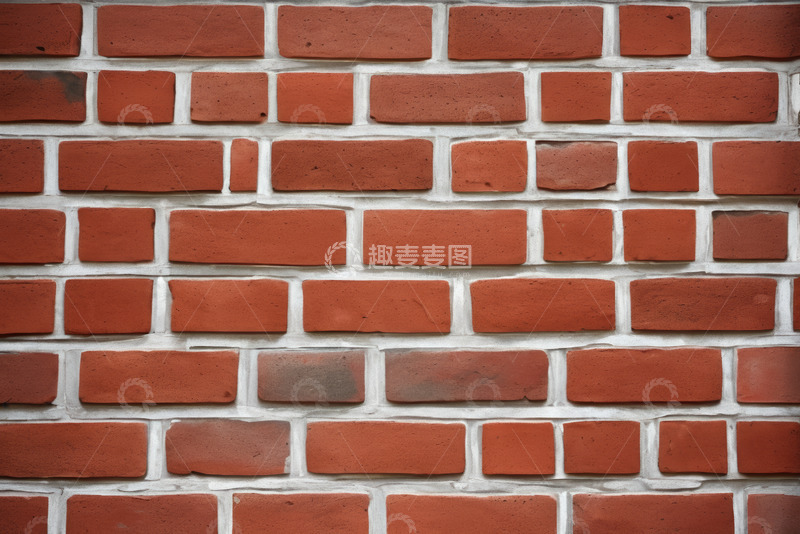 高清大图下载【趣麦麦图】红砖墙纹理特写
