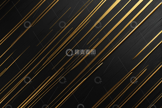 黑金线条抽象背景素材