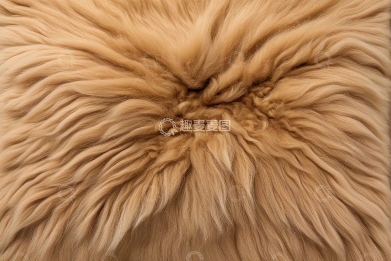 高清大图下载【趣麦麦图】浅棕色毛皮特写素材