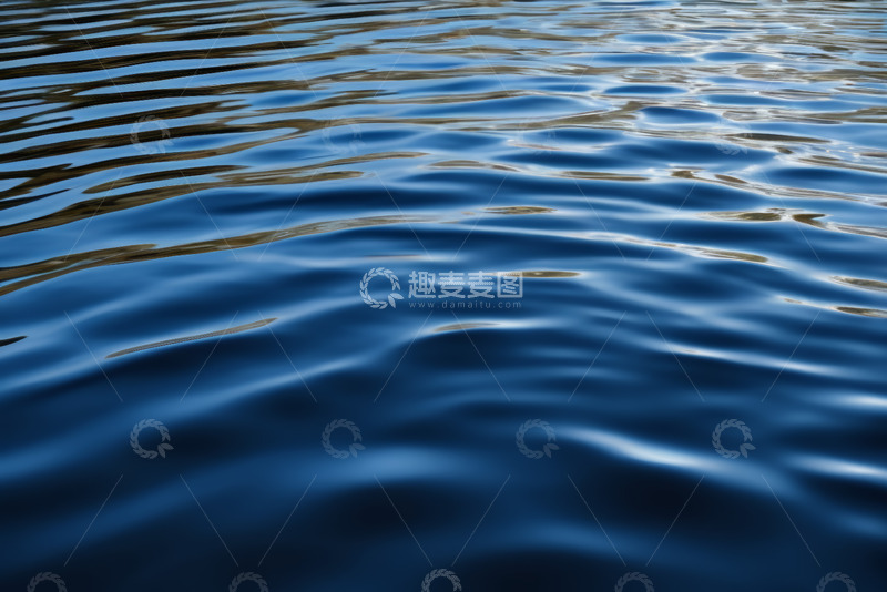 高清大图下载【趣麦麦图】蓝色水面自然纹理