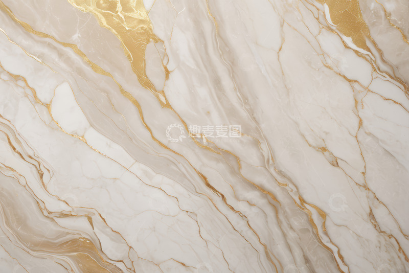 高清大图下载【趣麦麦图】金白色大理石纹理背景