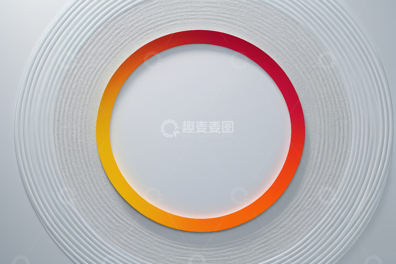 高清大图下载【趣麦麦图】环形渐变抽象背景图案