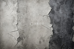 灰白裂纹墙面纹理素材