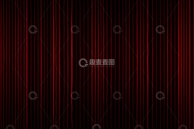 高清大图下载【趣麦麦图】红色舞台幕布背景