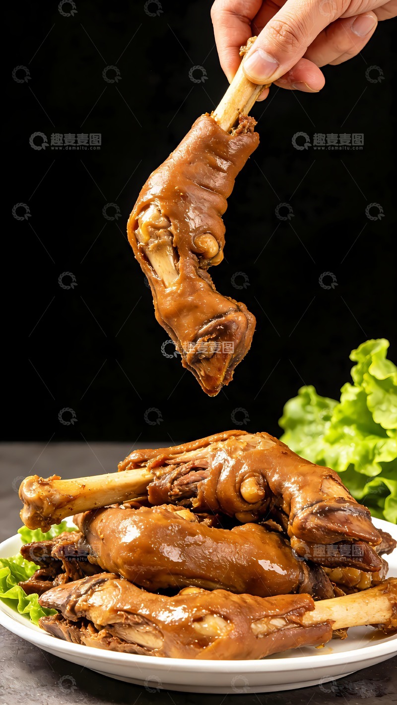 高清大图下载【趣麦麦图】诱人的羊蹄画面