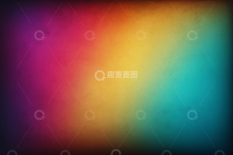 高清大图下载【趣麦麦图】渐变多彩背景