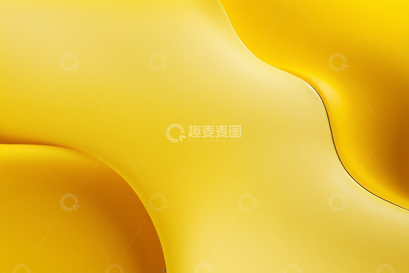 高清大图下载【趣麦麦图】黄色抽象背景设计素材