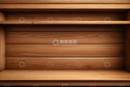 空木质书架背景素材