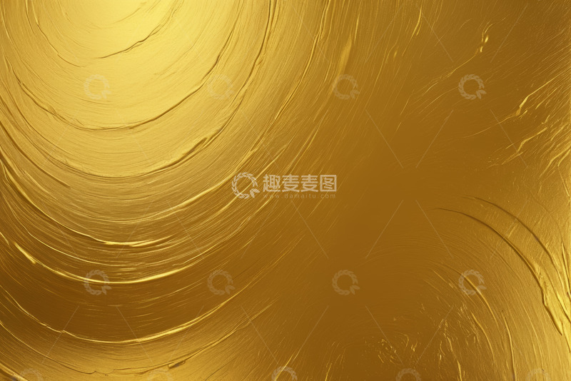 高清大图下载【趣麦麦图】金色抽象纹理背景素材