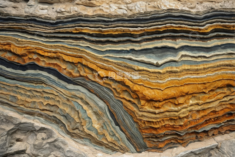 高清大图下载【趣麦麦图】多彩纹理岩石特写