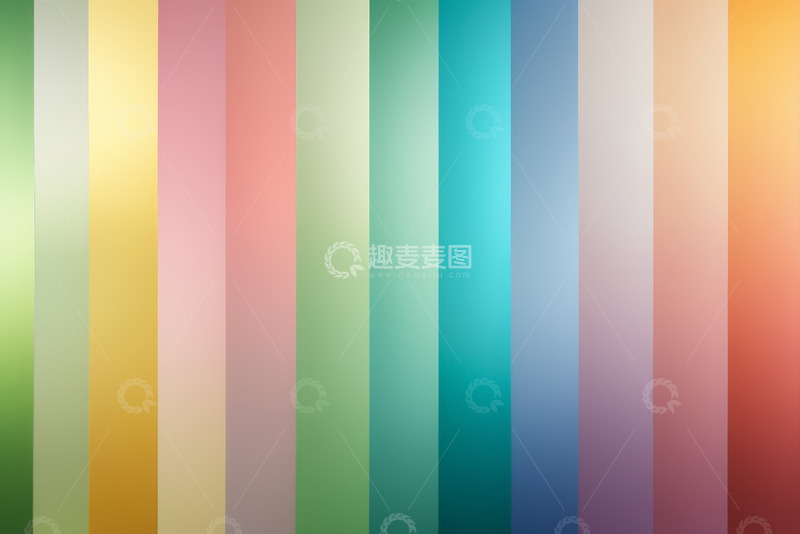 高清大图下载【趣麦麦图】多彩渐变条纹背景素材