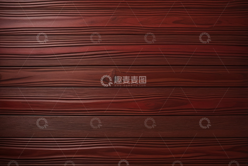 高清大图下载【趣麦麦图】深红色木纹背景纹理素材