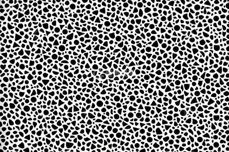 高清大图下载【趣麦麦图】黑白不规则形状图案背景