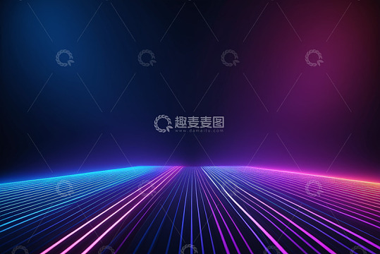 渐变霓虹光线背景素材