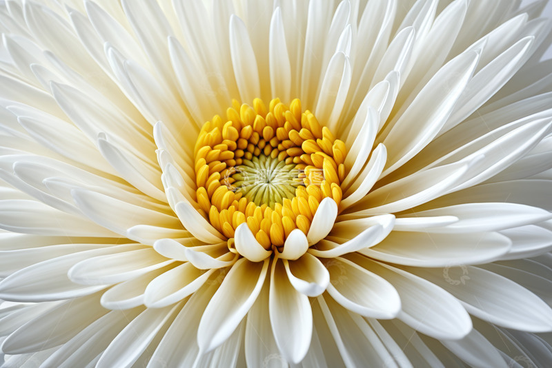 高清大图下载【趣麦麦图】白色菊花特写