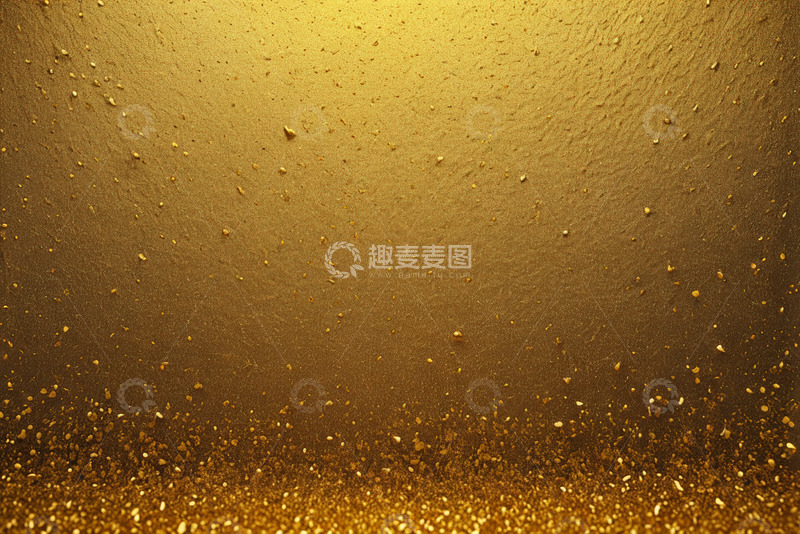 高清大图下载【趣麦麦图】金色背景粒子素材
