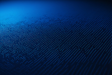 蓝色抽象科技背景素材
