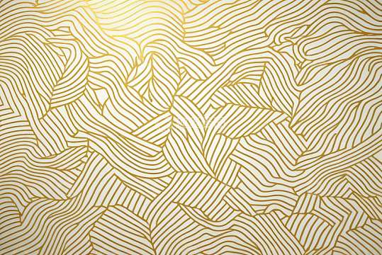 金色抽象线条纹理背景