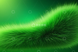 绿色毛茸茸抽象背景素材