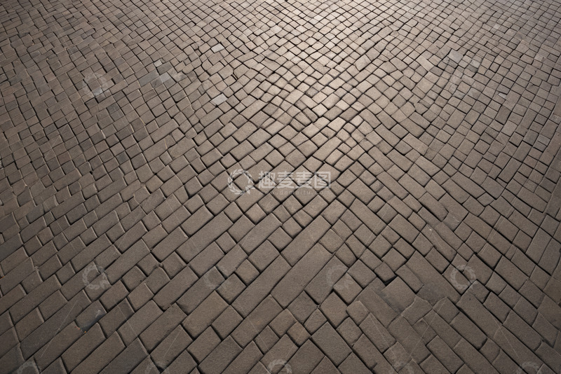 高清大图下载【趣麦麦图】砖石铺就的地面纹理