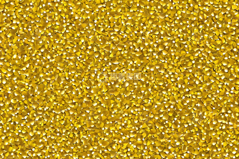 高清大图下载【趣麦麦图】金色闪亮颗粒背景素材