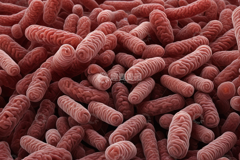 高清大图下载【趣麦麦图】显微镜下细菌特写