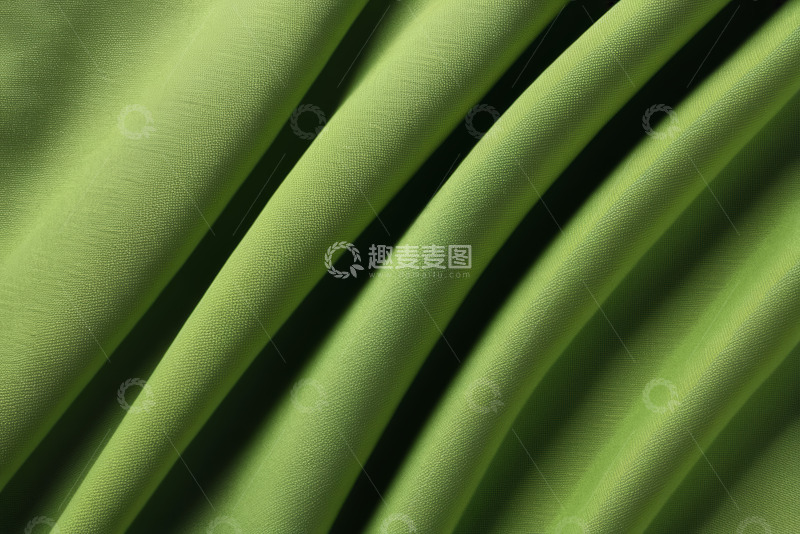 高清大图下载【趣麦麦图】绿色织物纹理特写
