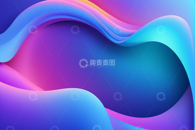 高清大图下载【趣麦麦图】渐变抽象背景素材