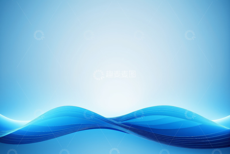 高清大图下载【趣麦麦图】蓝色抽象背景图