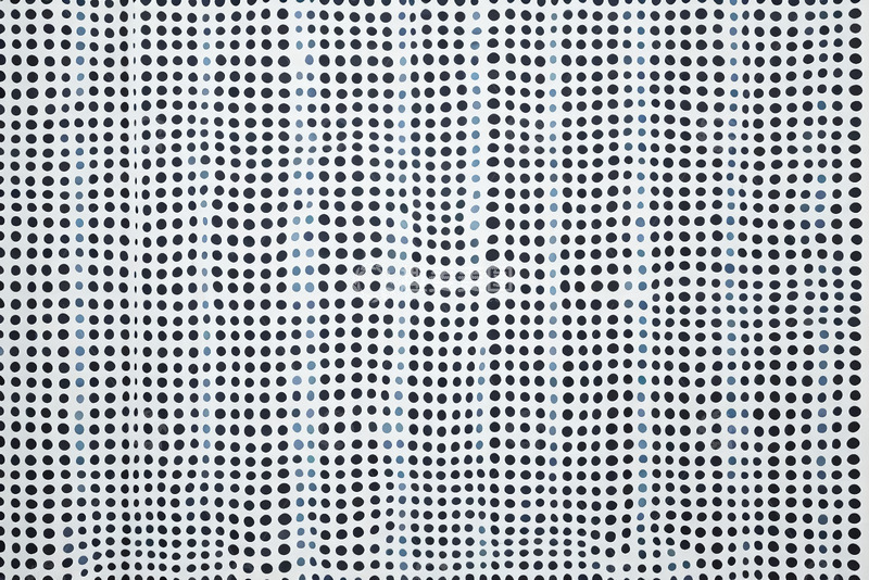 高清大图下载【趣麦麦图】黑白圆点图案背景素材
