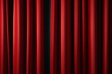 舞台红色幕布背景素材