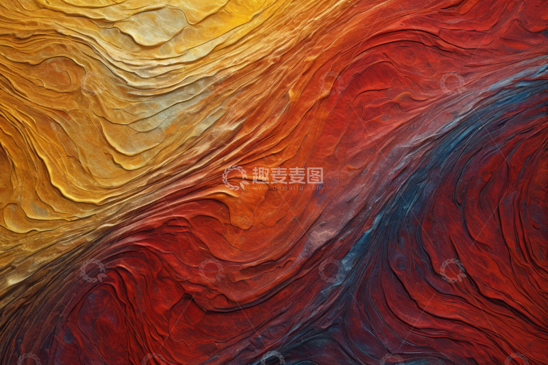 高清大图下载【趣麦麦图】色彩斑斓抽象纹理背景